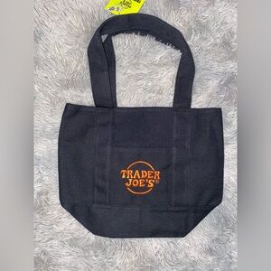 Trader Joe's Black Tote Bag